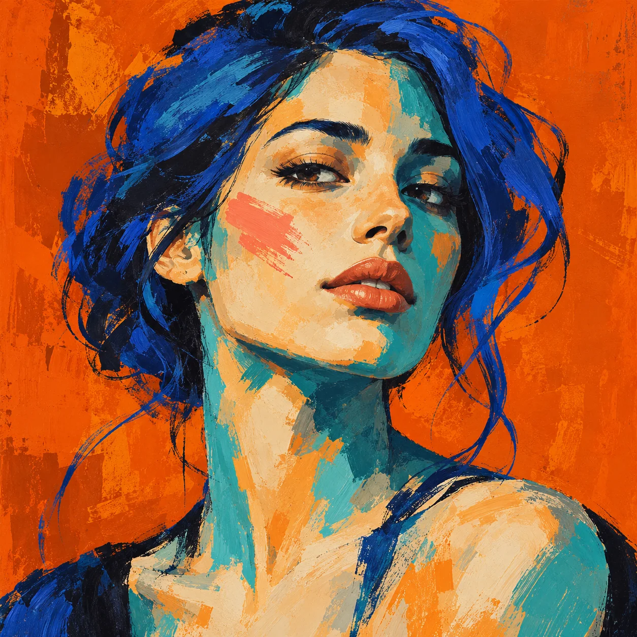 Pigment Portrait · Beauty · Original artwork