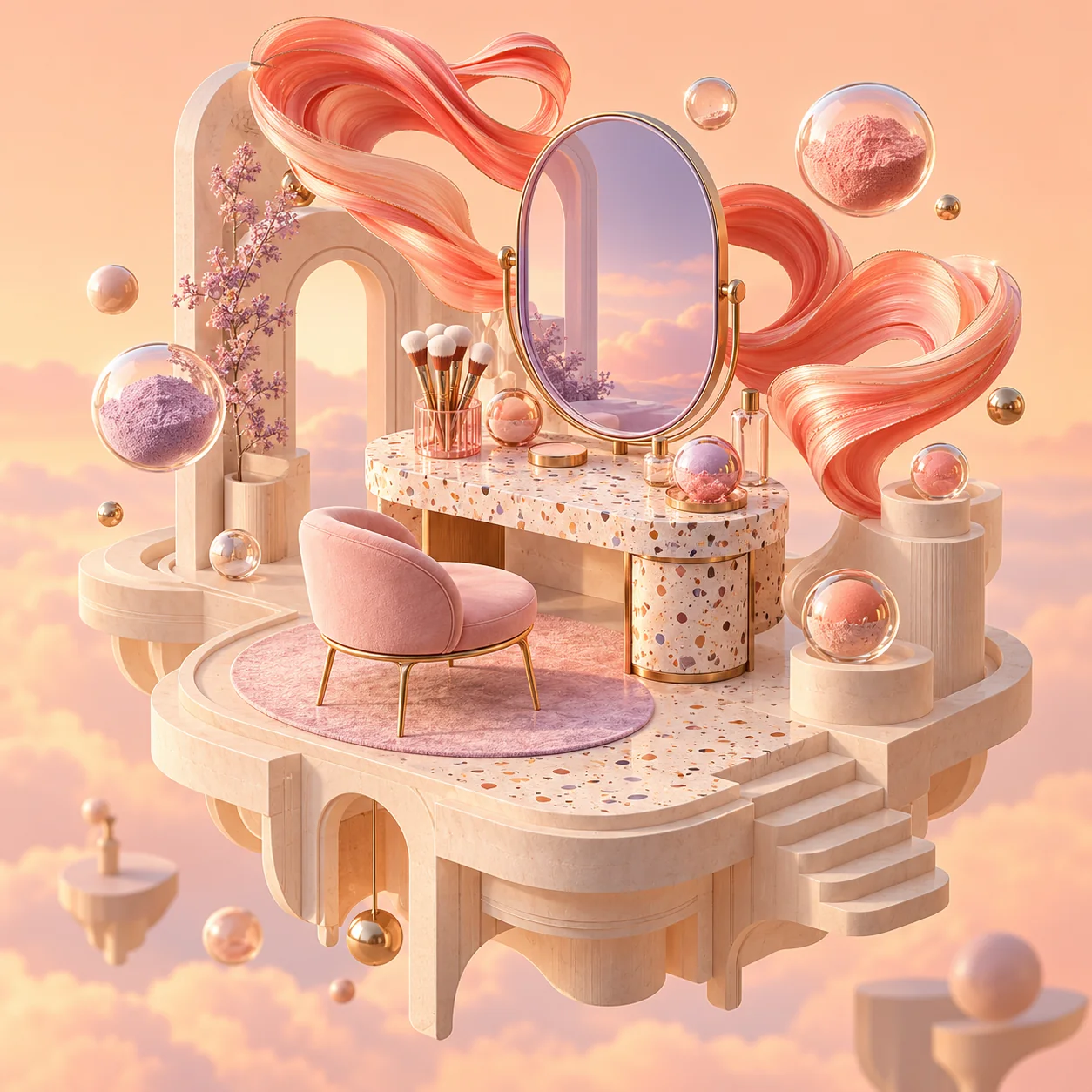 Ribbon Atelier · Beauty · Original artwork