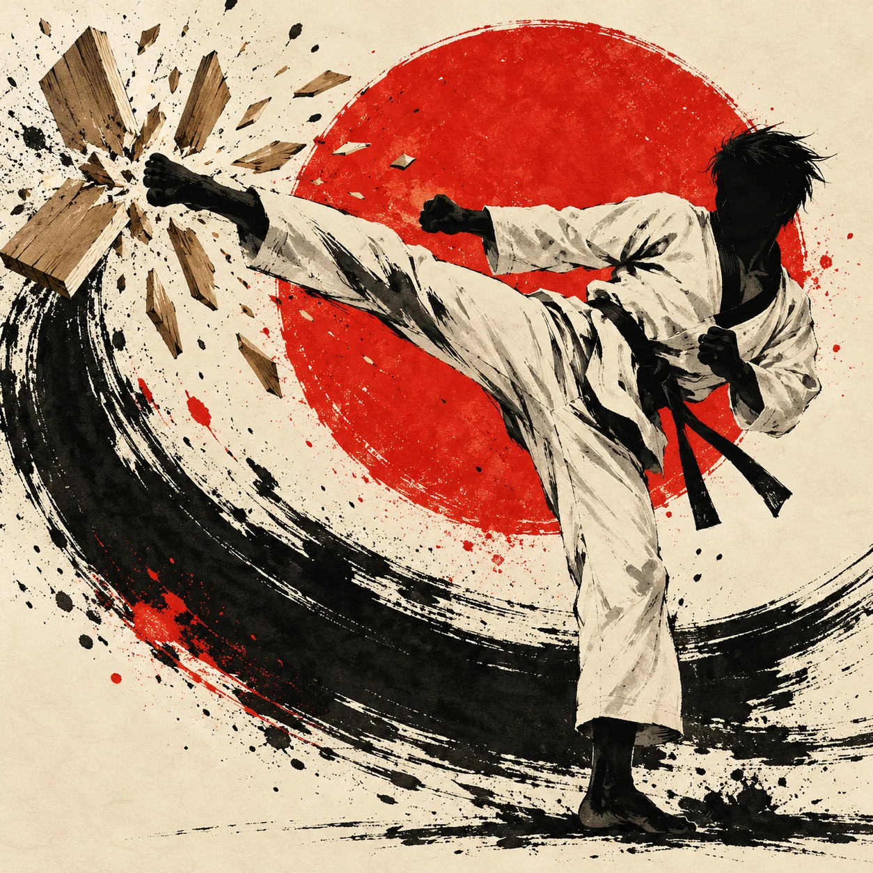 Impact Wave · Taekwondo · Original artwork